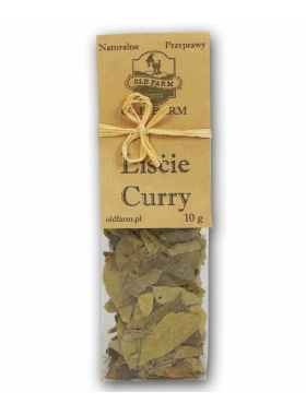 CURRY LIŚCIE 10 G CIĘTE SUSZONE LISTKI Z INDII